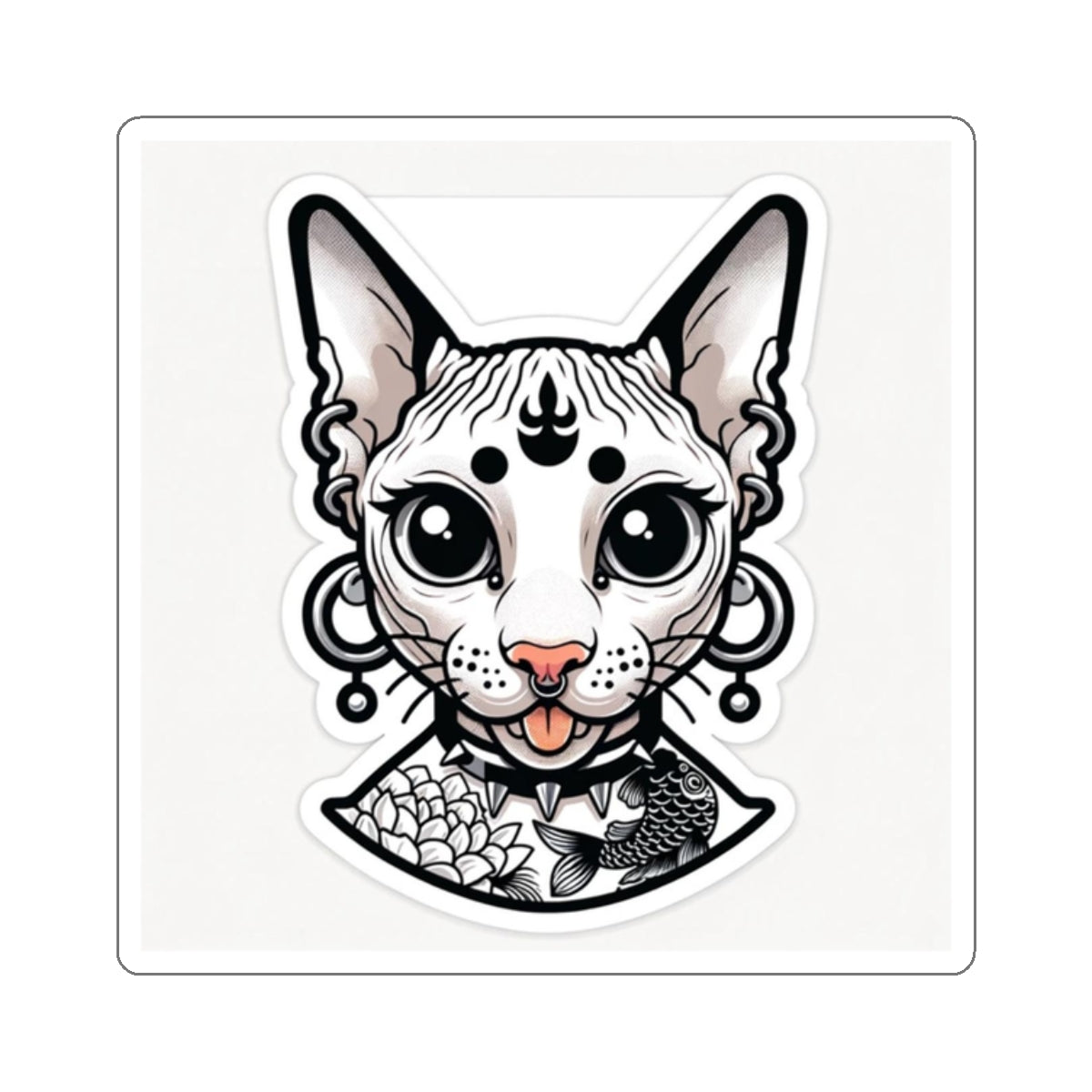 Kiss-Cut Kika Sticker